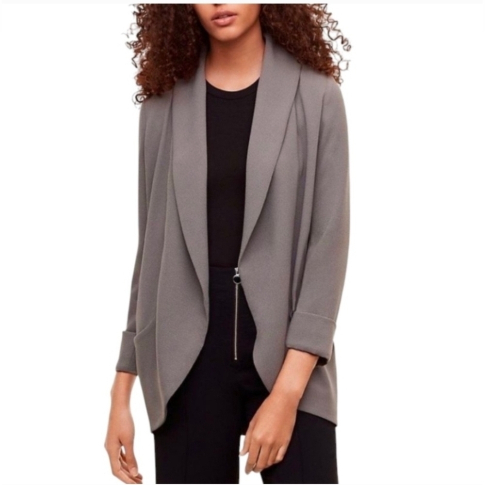 ARITZIA WILFRED Wilfred Chevalier Jacket in Grey 2